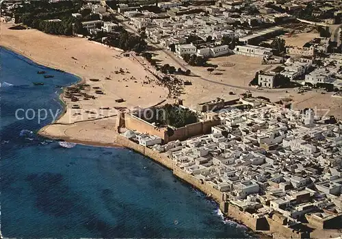 Hammamet Blick auf die Medina Fliegeraufnahme Kat. Tunesien