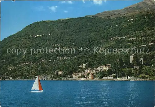 Lago di Como Rezzonico e la sua montagna Kat. Italien