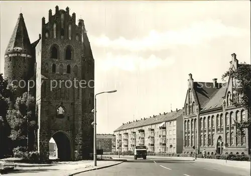 Friedland Mecklenburg Anklamer Tor Kat. Friedland