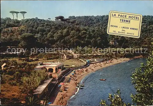 Isola d Ischia Lacco Amene La Pace Hotel Terme Kat. Golfo di Napoli