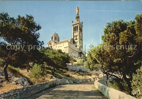 Marseille Notre Dame de la Garde Kat. Marseille