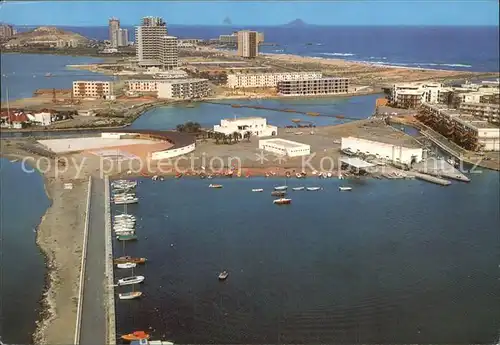 La Manga del Mar Menor Fliegeraufnahme