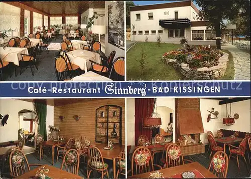 Bad Kissingen Cafe Sinnberg Kat. Bad Kissingen