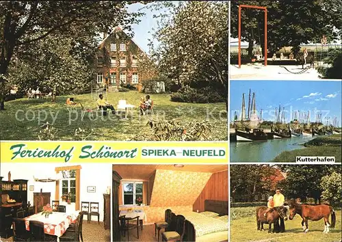 Spieka Neufeld Ferienhof Schoenort Kutterhafen  Kat. Nordholz