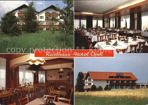 Himmelkron Rasthaus Hotel Opel  Kat. Himmelkron