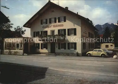 Lenggries Gasthof Neuwirt  Kat. Lenggries