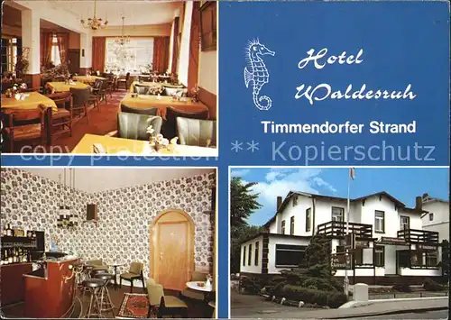 Timmendorfer Strand Hotel Waldesruh Kat. Timmendorfer Strand