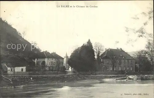 La Balme Chambery Chateau de Cordon Schloss Kat. La Balme