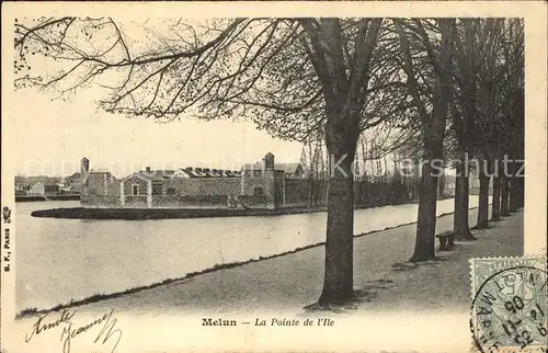 Melun Seine et Marne La Pointe de l Ile Kat. Melun