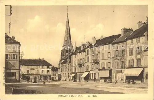 Jouarre La Place Eglise Kat. Jouarre