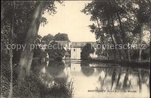 Boutigny Le Moulin Bords de la Riviere Kat. Boutigny