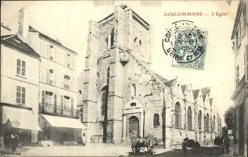 Coulommiers Eglise Kirche Kat. Coulommiers