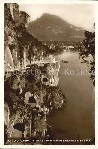 Riva Lago di Garda Strada Gardesana Occidentale Kat. 