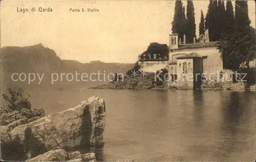 Lago di Garda Punta San Vigilio Kat. Italien