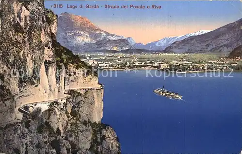 Riva Lago di Garda Strada del Ponale Kat. 