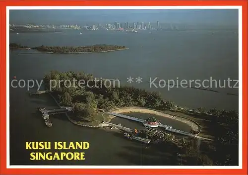 Singapore Kusu Island Fliegeraufnahme Kat. Singapore