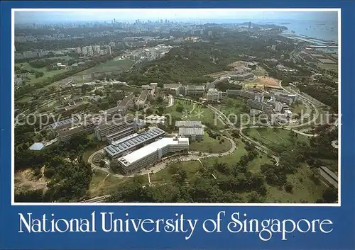 Singapore National University Aerial view Kat. Singapore