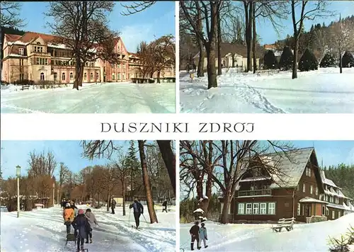 Duszniki Zdroj Sanatorium Park zdrojowy teatr im Fryderyka Chopina Schronisko PTTK Pod Muflonem Kat. Polen