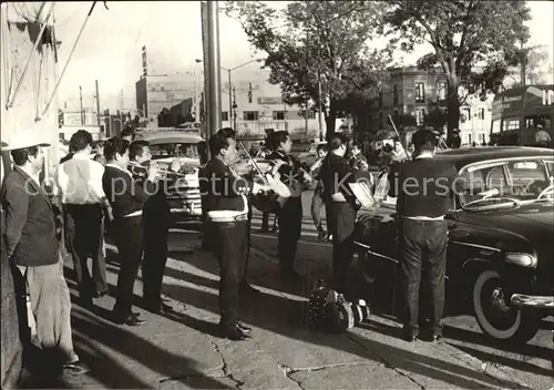 Mexico City Plaza Garibaldi y los mafiachi Kat. Mexico