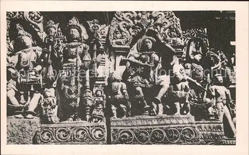 Halebeedu Halebid Panal Carvings