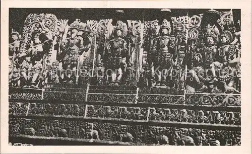Halebeedu Halebid Wall Carvings