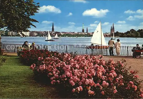 Hamburg an der Aussenalster Kat. Hamburg