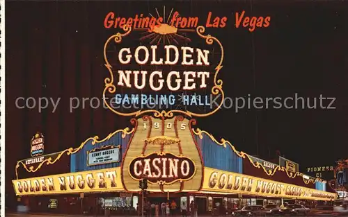 Las Vegas Nevada Golden Nugget Kat. Las Vegas