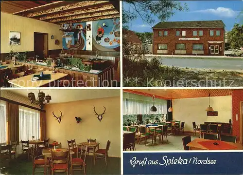 Spieka Neufeld Nordsee Restaurant Eymers  Kat. Nordholz