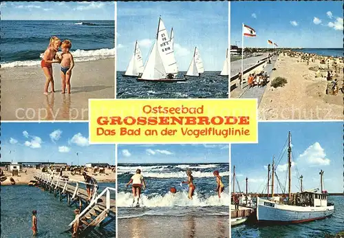 Grossenbrode Ostseebad Strand Hafen 