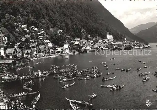 Hallstatt Salzkammergut Fronleichnamsprozession Kat. Hallstatt