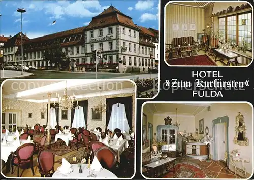 Fulda Hotel Zum Kurfuersten Kat. Fulda