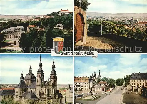 Fulda Orangerie Frauenberg Dom Barockviertel Kat. Fulda