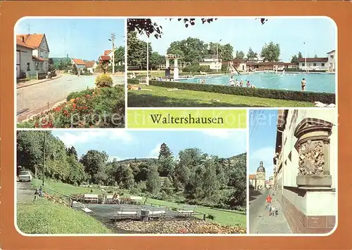 Waltershausen Gotha Schnepfenthal Unkenteich Wapen am Nikolaustor Kat. Waltershausen