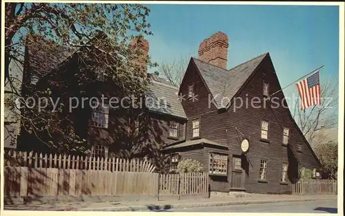 Salem Massachusetts House of the seven gables Kat. Salem