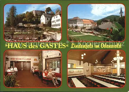 Lindenfels Odenwald Haus des Gastes  Kat. Lindenfels