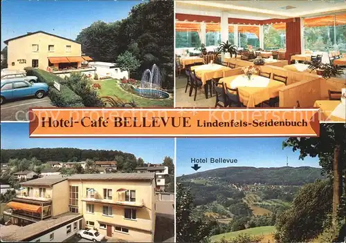 Seidenbuch Hotel Bellevue Kat. Lindenfels