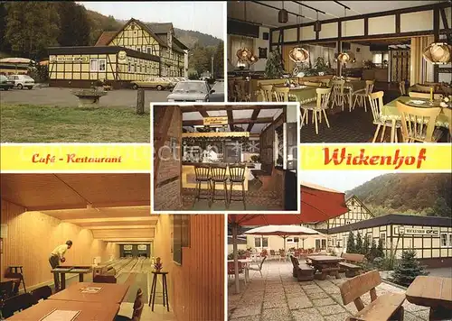 Reitzenhagen Cafe Wickenhof  Kat. Bad Wildungen