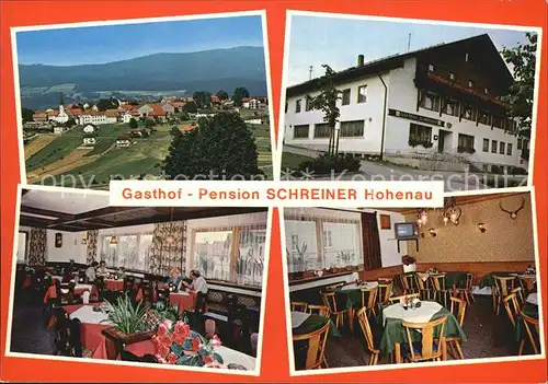 Hohenau Niederbayern Gasthof Schreiner  Kat. Hohenau