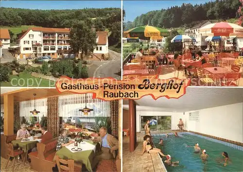Raubach Odenwald Gasthaus Berghof  Kat. Rothenberg