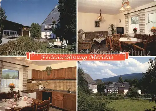 Schmallenberg Ferienwohnung Mertens  Kat. Schmallenberg