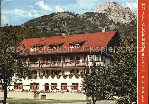 Bayrischzell Hotel Alpenrose  Kat. Bayrischzell