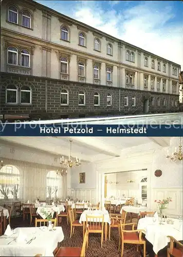 Helmstedt Hotel Petzold  Kat. Helmstedt