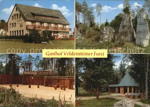 Bernheck Gasthof Veldensteiner Forst  Kat. Plech