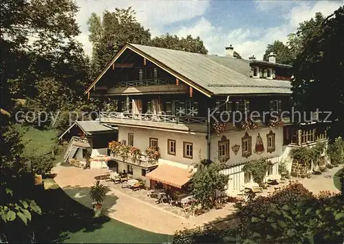 Schoenau Berchtesgaden Landhaus Woelflerlehen Kat. Berchtesgaden