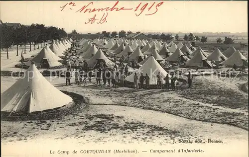 Coetquidan Camp Campement d Infanterie Kat. Maxent