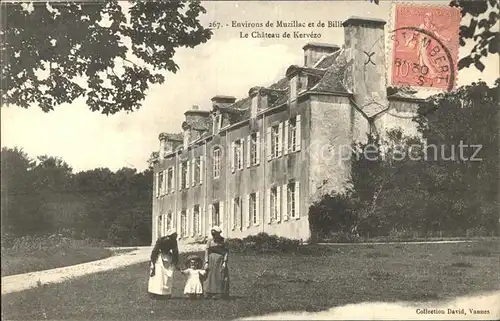 Muzillac Chateau de Kervezo Schloss Kat. Muzillac