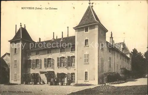Bouvesse Quirieu Chateau Schloss Kat. Bouvesse Quirieu
