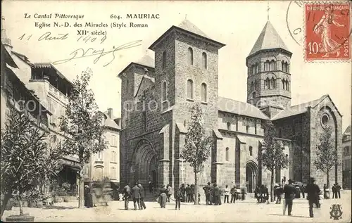 Mauriac Cantal Eglise Notre Dame des Miracles Kat. Mauriac