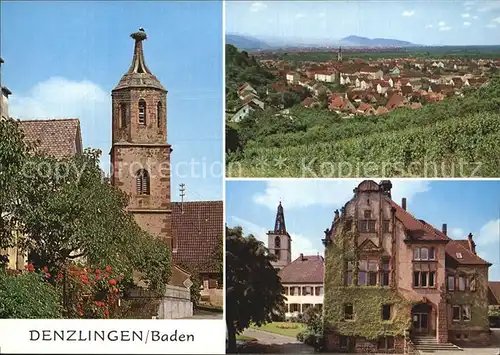 Denzlingen Storchenturm Stadtblick Altes Rathaus Kat. Denzlingen