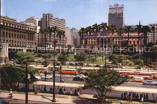 Sao Paulo Vista parcial Vale do Anhangabau Kat. Sao Paulo